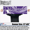Northwestern University Holdee Banner