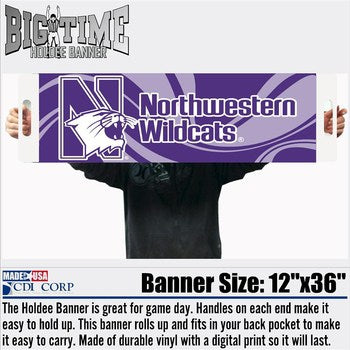 Northwestern University Holdee Banner