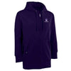 Northwestern Widcats Antigua Purple Men's Full Zip Hooded Sweatshirt   Signature Full Zip 100305