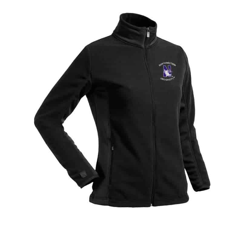 Northwestern Widcats Antigua Women's Black Jacket     Women's Sleet 425203