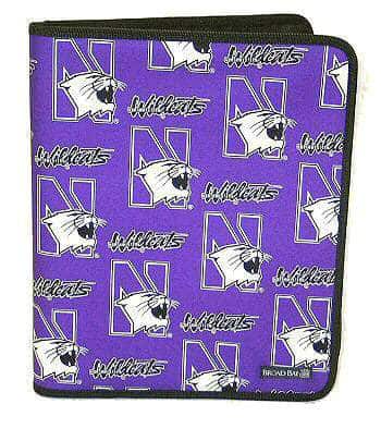 Northwestern Widcats Zippered Portfolio