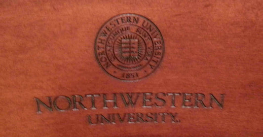 Northwestern Widcats Heritage Lamp