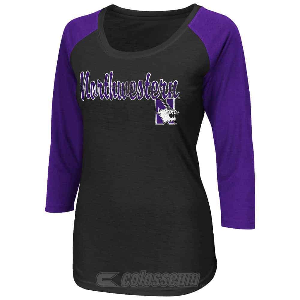 Northwestern Wildcats Colosseum Women's Tango Tee