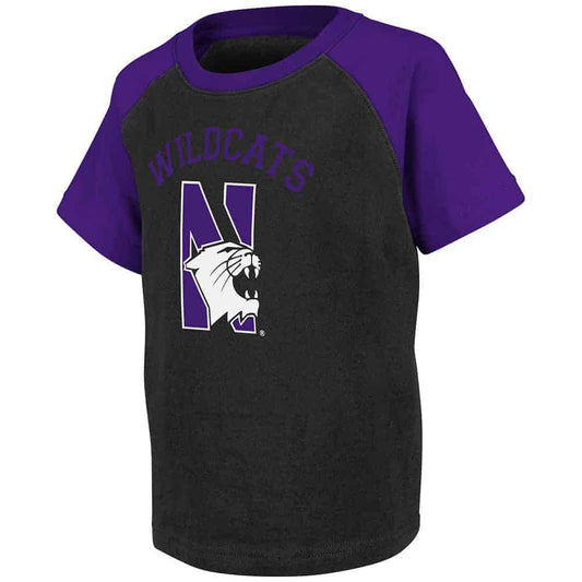 Northwestern Wildcats Colosseum Toddler Spike Short Sleeve Tee