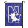 Northwestern Wildcats Purple Garden Flag with N-Cat Design