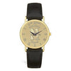 Northwestern Wildcats Mascot Design Gold Medallion Mens Wristwatch