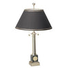 Northwestern Wildcats Mascot Design Gold Medallion Black Marble Alumni Lamp