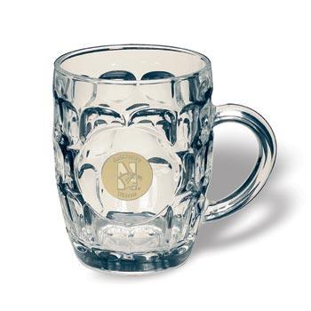Northwestern Wildcats Mascot Design Gold Medallion Beer Stein
