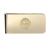 Northwestern Wildcats Mascot Design Gold Medallion Money Clip