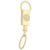 Northwestern Wildcats Mascot Design Gold Medallion Two Sectional Key Ring