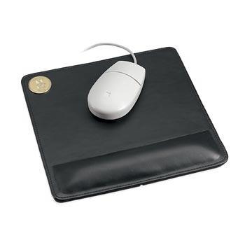 Northwestern Wildcats Mascot Design Gold Medallion Mouse Pad
