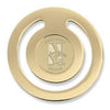 Northwestern Wildcats Mascot Design Gold Medallion Bookmark