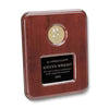 Northwestern Wildcats Mascot Design Gold Medallion Piano Wood Finish Wall Plaque