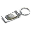 Northwestern Wildcats Mascot Design Silver Medallion Key Chain