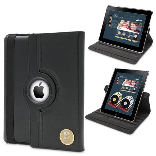 Northwestern Wildcats Mascot Design Gold Medallion iPad 2 & 3 Case
