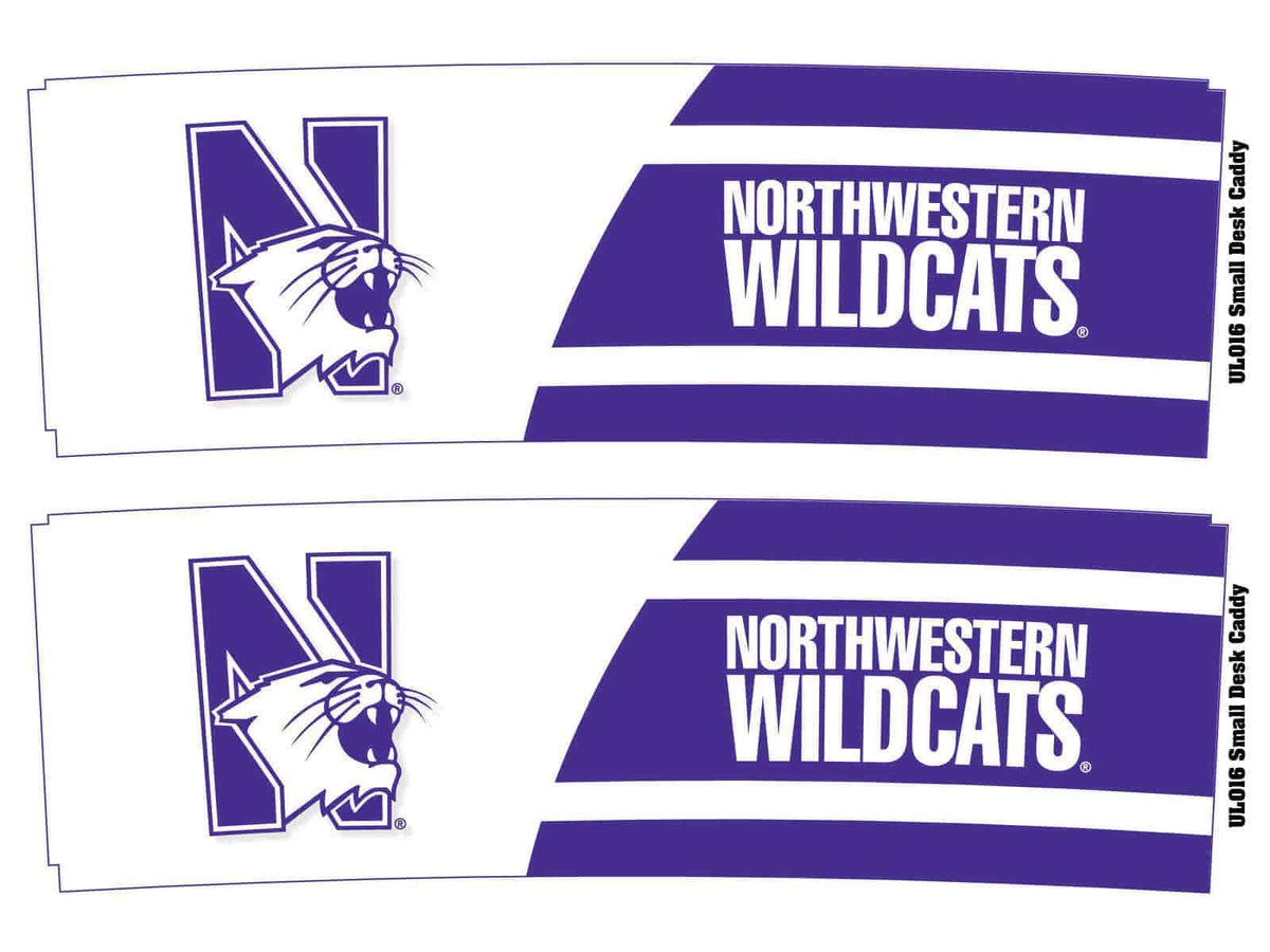Northwestern Wildcats Desk Caddy