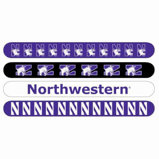 Northwestern University Wildcats Set of 4 Nail Files