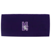 Northwestern Wildcats Purple Knit Headband with N-Cat Design