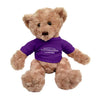 Northwestern Wildcats Tan Dexter Wearing Purple "Somebody From Northwestern Loves Me" Tee Shirt