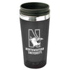 Northwestern Wildcats 16 OZ Black Acrylic Rainbow Tumbler Travel Coffee Mug