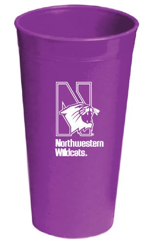 Northwestern Wildcats 30 OZ Whopper Tumbler