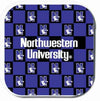 Northwestern Wildcats ColorMax Coasters with Chercker Design