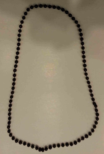 Black Beads Necklace
