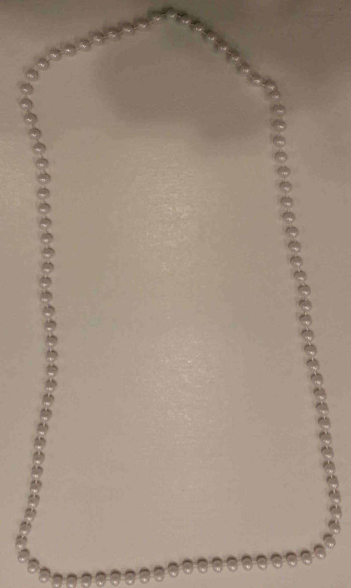 White Beads Necklace
