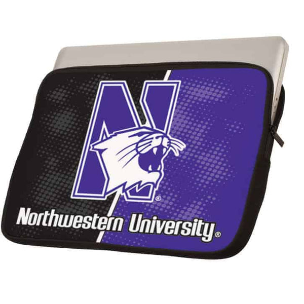 Northwestern Wildcats Full Color Neoprene 15" Laptop Sleeve