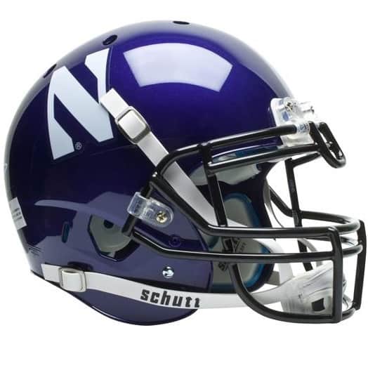 Northwestern Wildcats Schutt Full Size XP Authentic Helmet