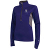 Northwestern University Wildcats Under Armour Ladies Purple Capture Half Zip