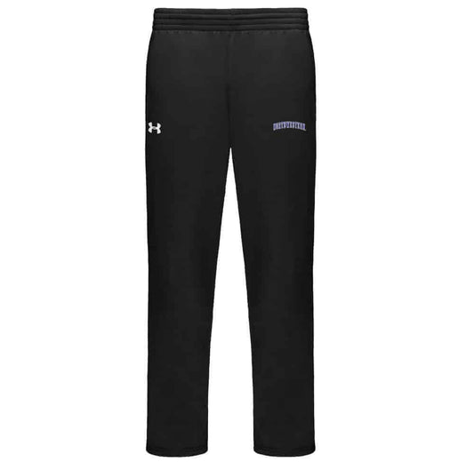 Northwestern University Wildcats Under Armour Fleece Pant with Printed Arched Northwestern Design