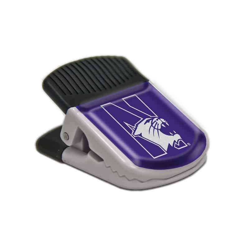 Northwestern Wildcats Magnet Memo Clip with N-Cat Design