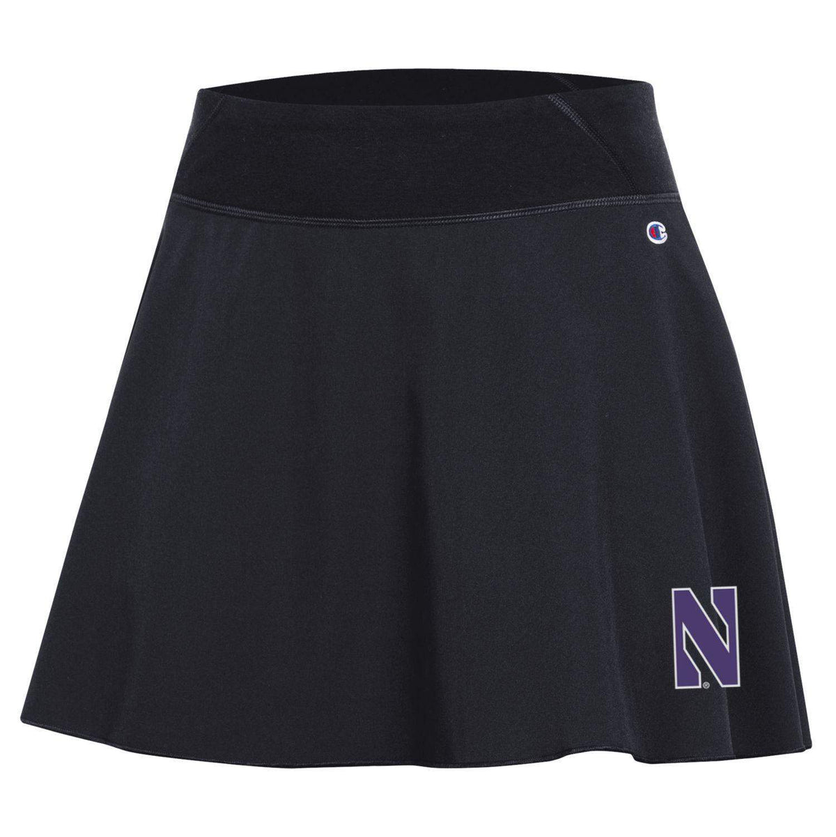 Northwestern University Wildcats Women’s Champion Football Fan Black Skirt with N Design