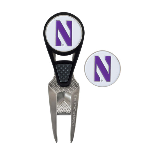 Northwestern University Wildcats CVX® Ball Mark Repair Tool & Ball Markers