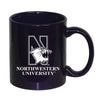 Northwestern University Wildcats 11 oz. Purple Ceramic Coffee Mug with Mascot Design
