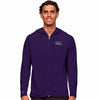 Kellogg Purple Antigua Legacy Light Weight Full-Zip Hood