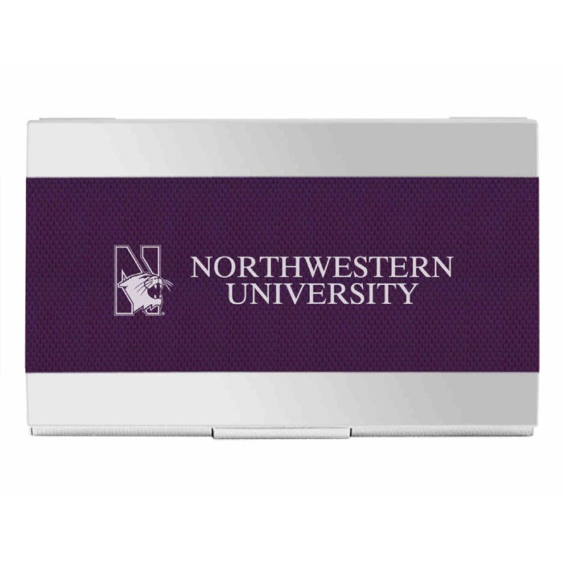 Northwestern Wildcats Laser Engraved Purple Carbon Fiber