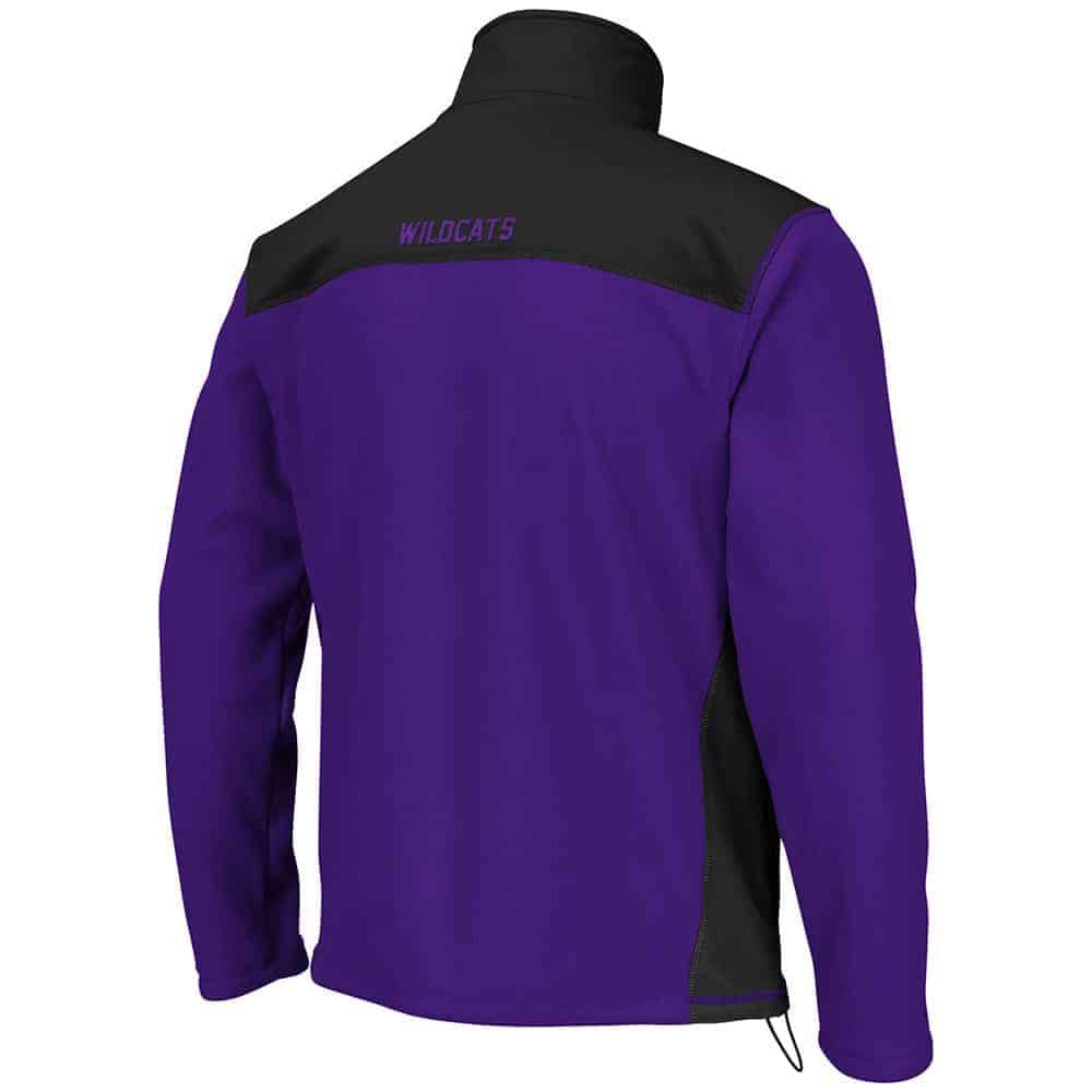 Northwestern Wildcats Colosseum Men's Purple/Black Halfpipe Jacket