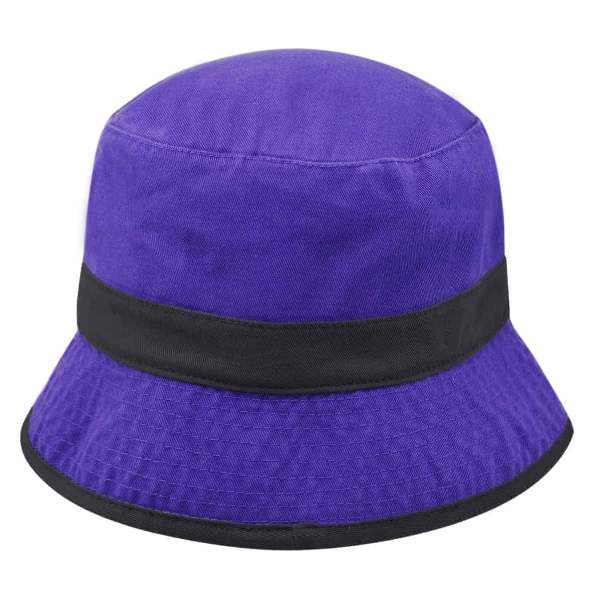 Northwestern Wildcats Purple Floppy/Bucket Hat with N-Cat Design
