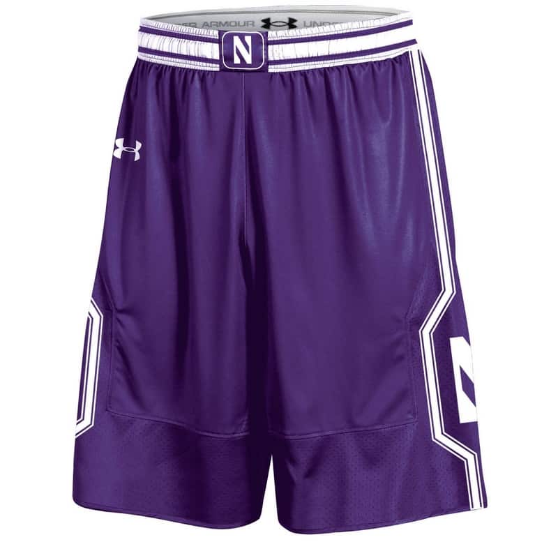 under armour purple shorts