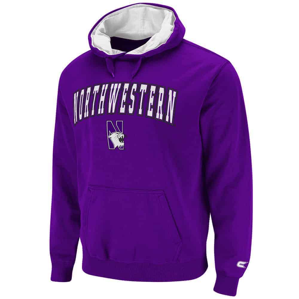 Northwestern Wildcats Colosseum Men's Hooded Sweatshirt