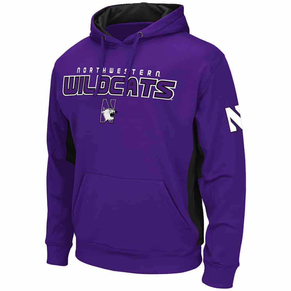 Northwestern Wildcats Colosseum Men's Purple Charge Pullover Hoodie