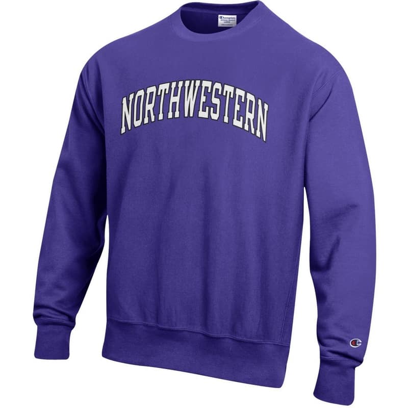 purple champion sweater