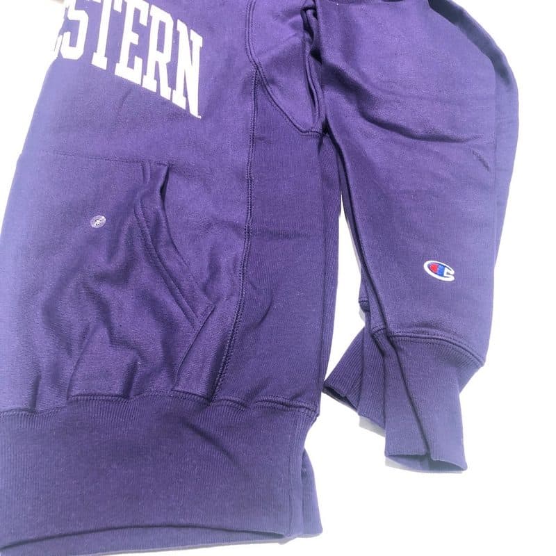 purple champion sweats