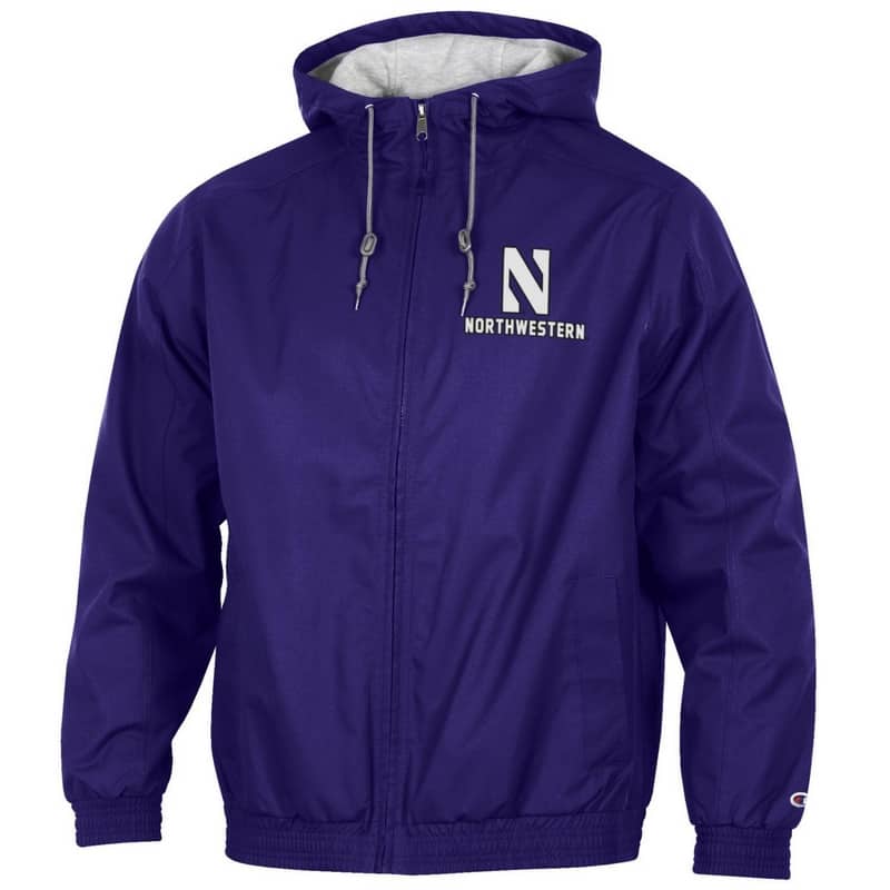 champion jacket purple