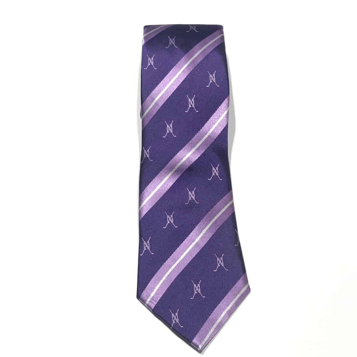 Northwestern University Wildcats Purple & Lavender Stripped Necktie ...
