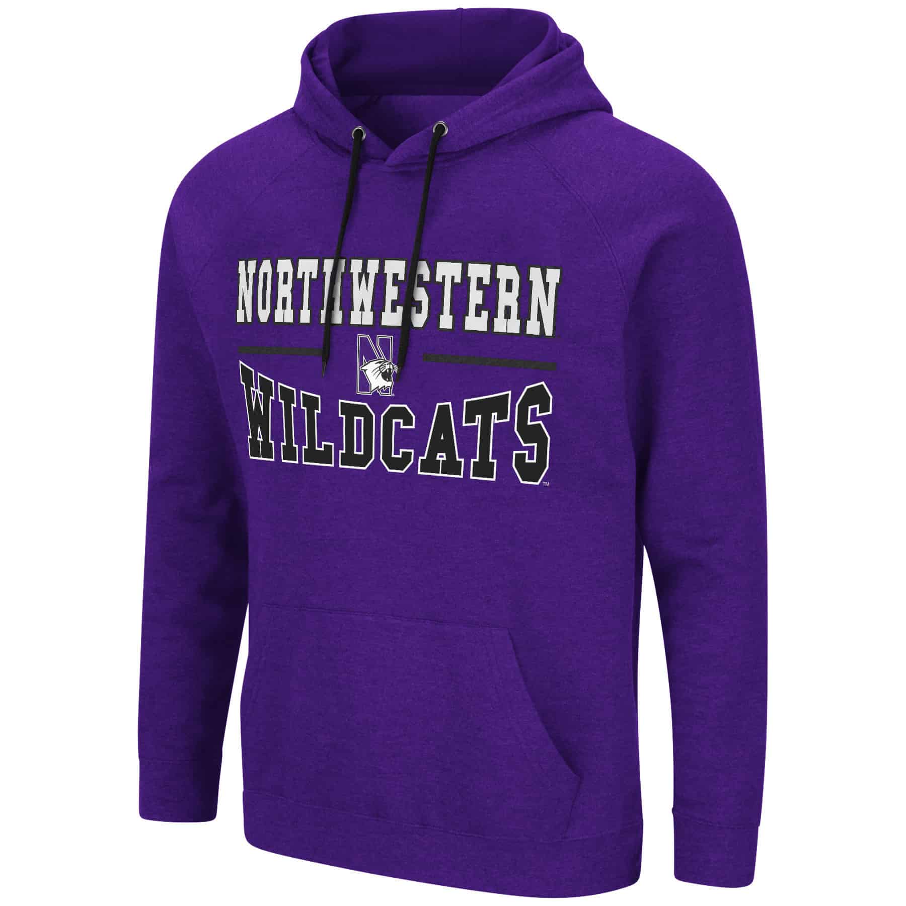 Northwestern University Wildcats Colosseum Men's Purple Heather Parks ...