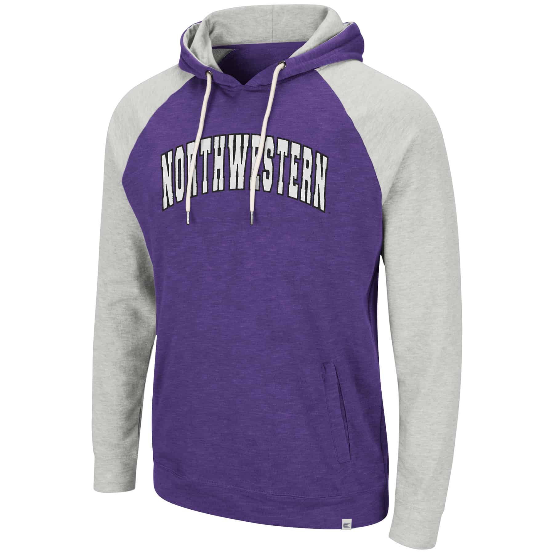Northwestern University Wildcats Colosseum Men's Purple Heather Camping ...